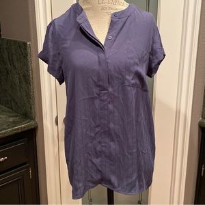 Simply Vera  Vera Wang Short Sleeved blouse size Medium